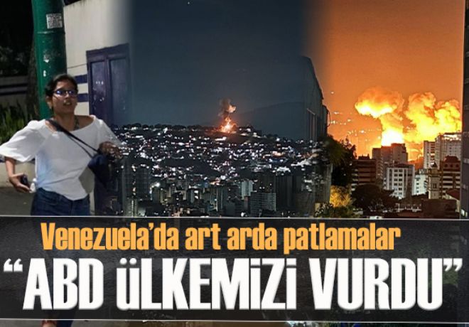 Venezuela'ya saldırdı! Ülkede olağanüstü hal ilanı