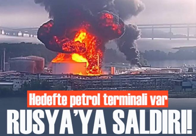 Ukrayna İHA’ları St. Petersburg’u vurdu! Hedefte petrol terminali var