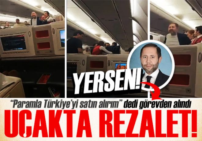 Uçakta rezalet! Petlas Yönetim Kurulu Üyesi Abdülkadir Özcan görevden alındı 