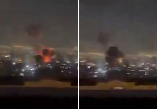 İsrail İran devlet televizyonunu vurdu