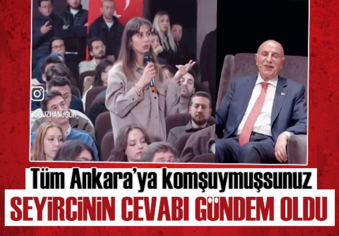 Seyircinin Altınok'a cevabı gündem oldu: Mal varlığınızla birlikte tüm Ankara'ya komşuymuşsunuz